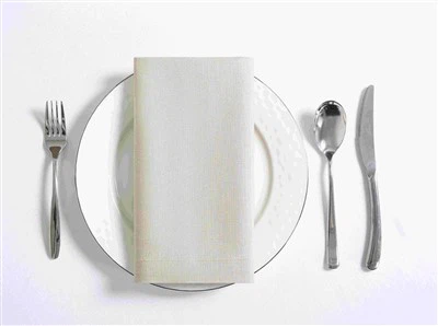 Hotelové ľanové obrúsky